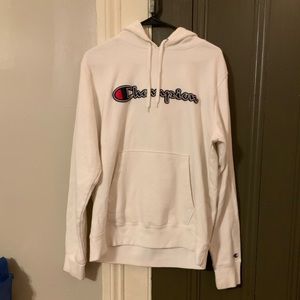 Champion white sweatshirt